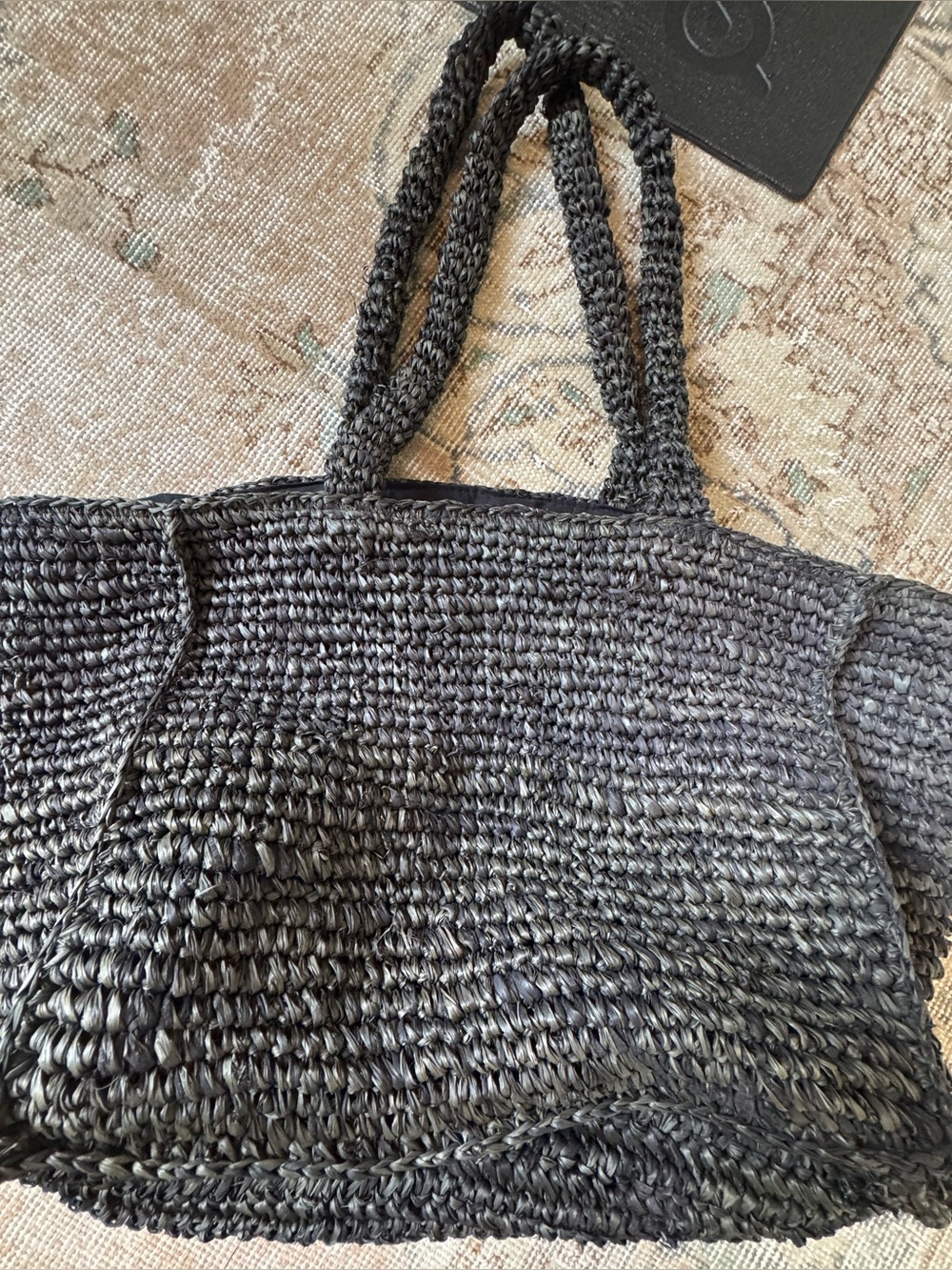 Handmade Straw Tote from Costa Rica